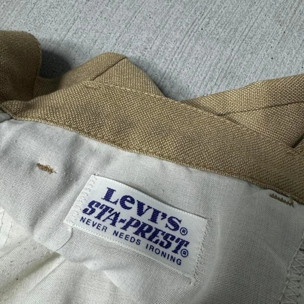 Vintage Levus Sta Prest Pants Size‎ 34 x 27.5